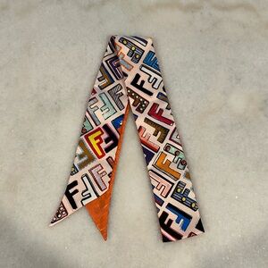 Fendi Wrappy - Pink/Orange Multi Colored